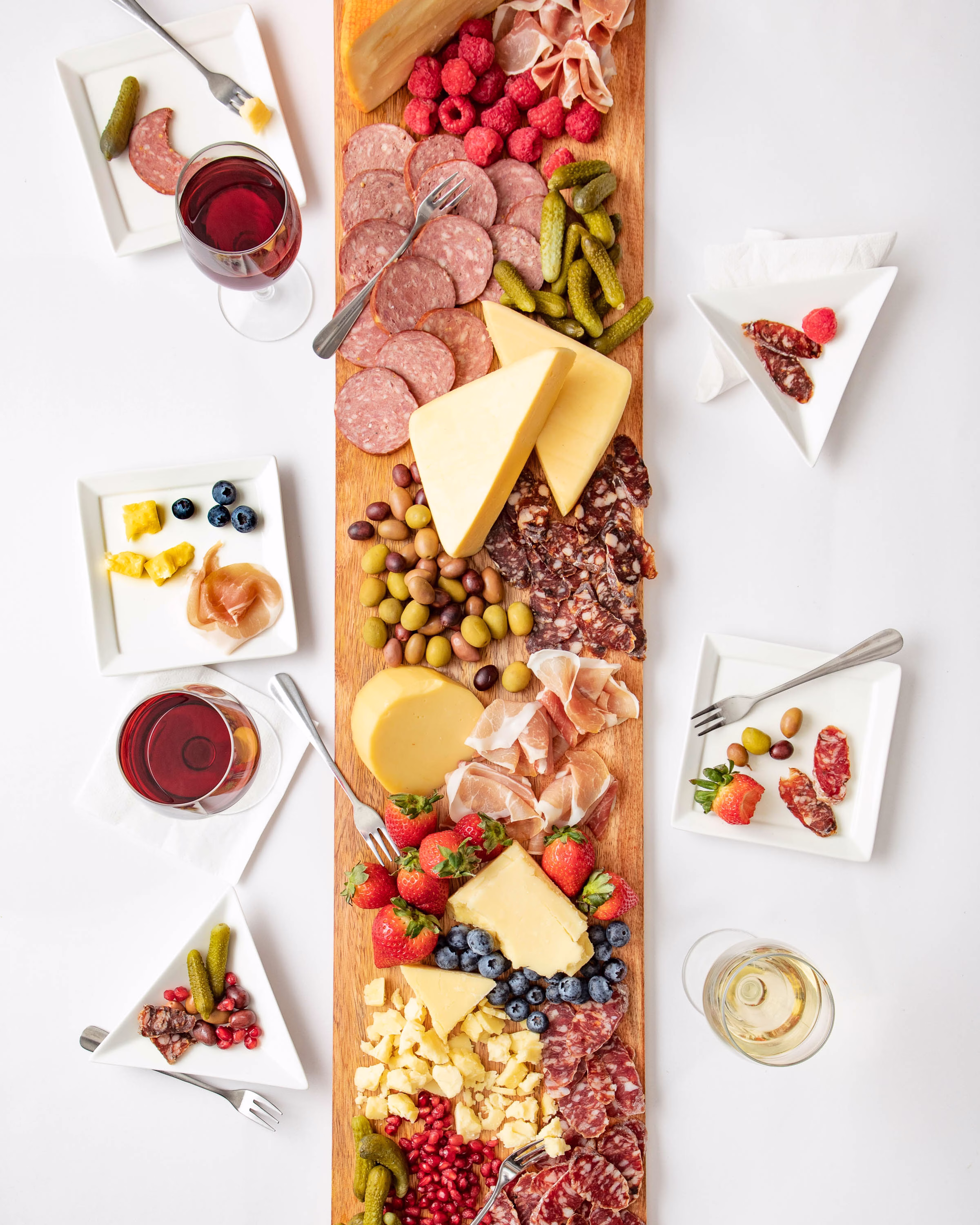 Menu items from Zilli Hospitality Group. Photo by Kevin J. Miyazaki
