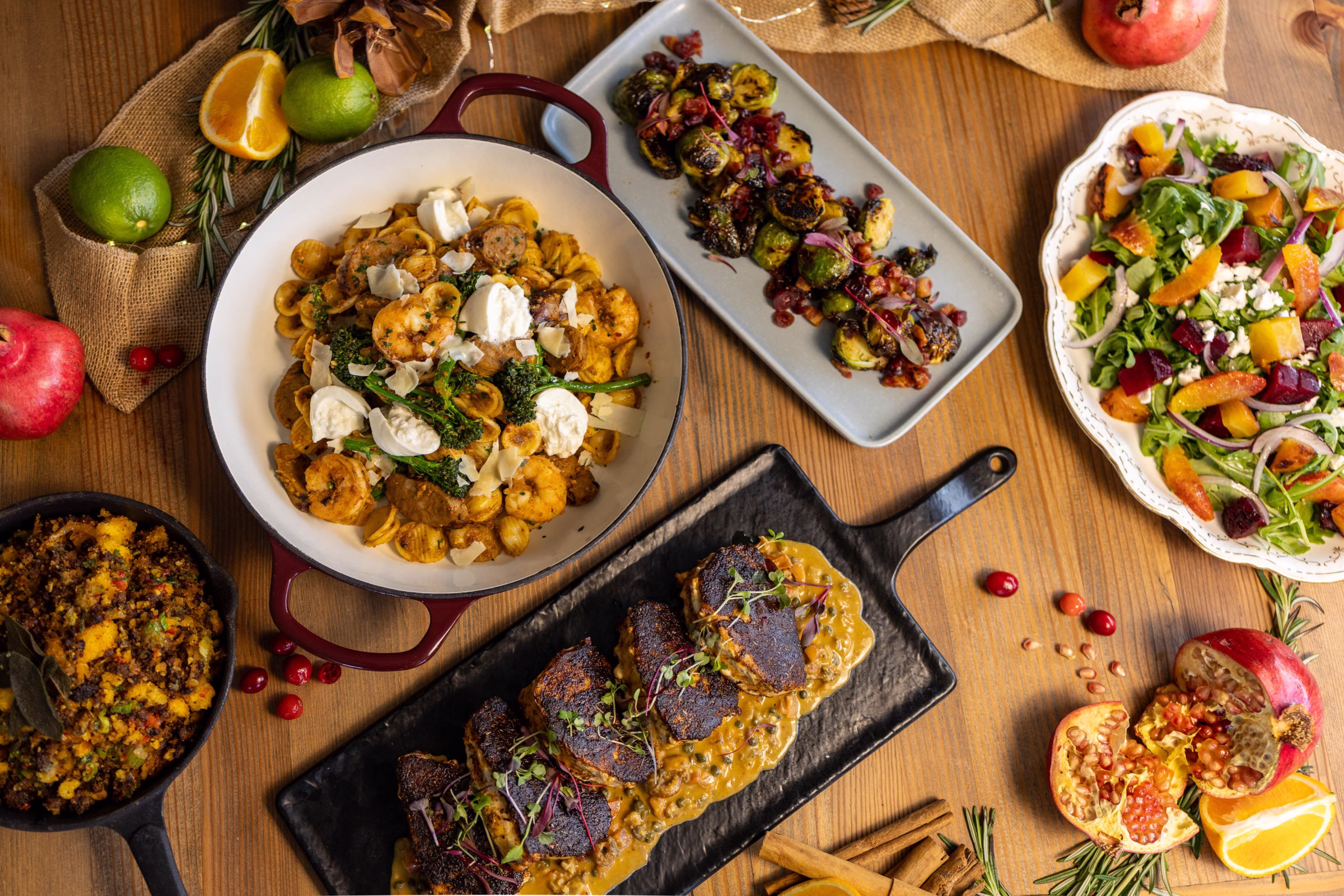 Holiday Catering Photoshoot