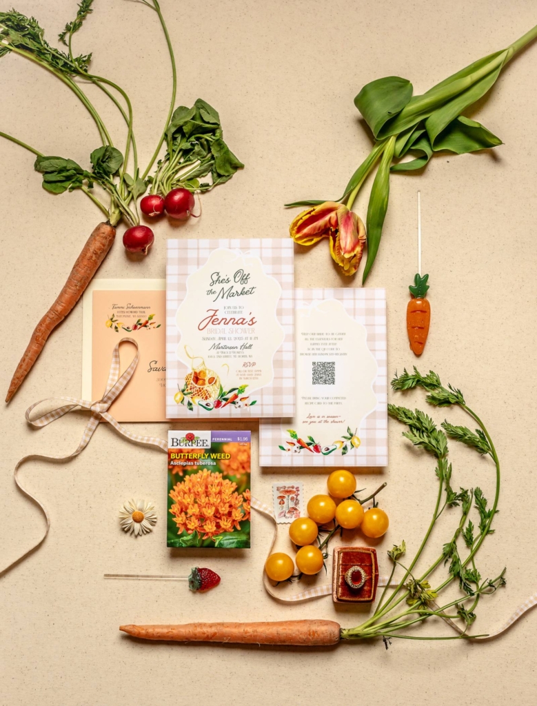 FARMER'S MARKET BRIDAL SHOWER INSPIRATION