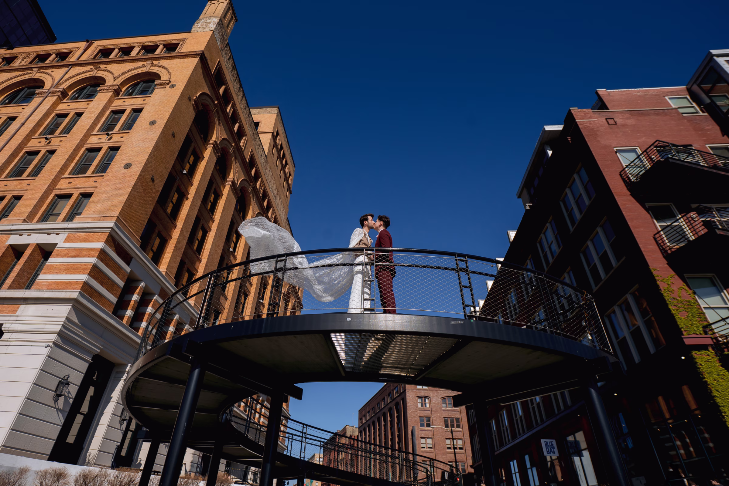 Tony & Jake’s Stylish, Vintage-inspired Wedding at The Loft on Broadway
