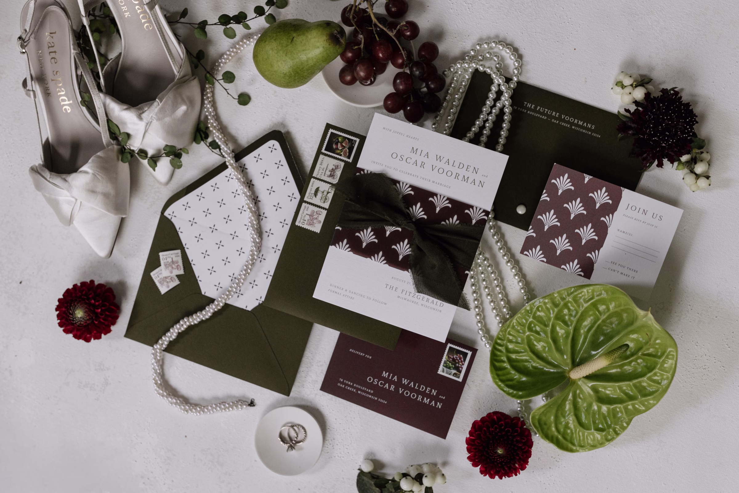 Velvet & Lace: Vintage Luxury Wedding Inspiration at The Fitzgerald