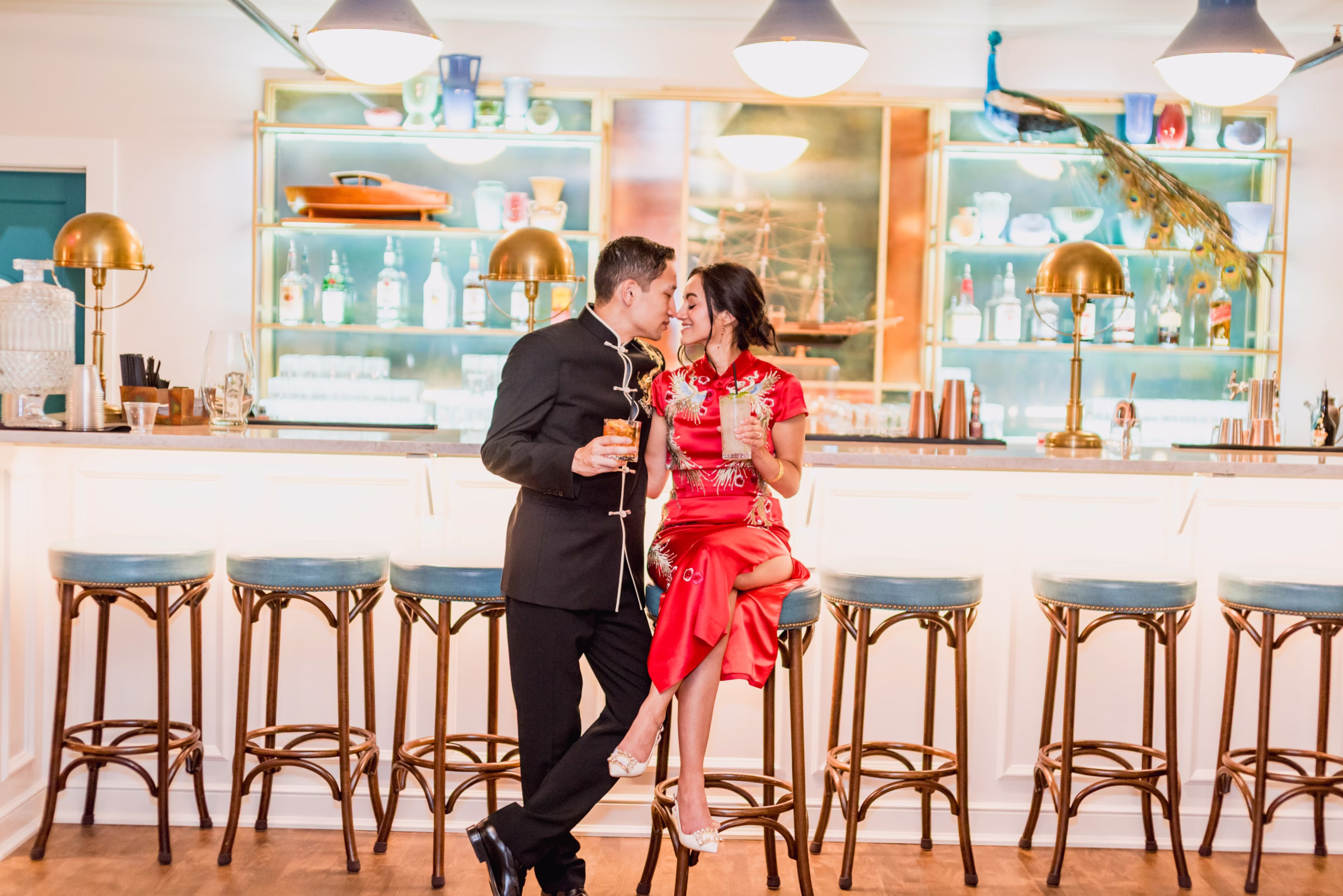 Violeta & Richard’s Chic, Culture-Forward Wedding at the George and Madcap Lounge in Milwaukee, Wisconsin