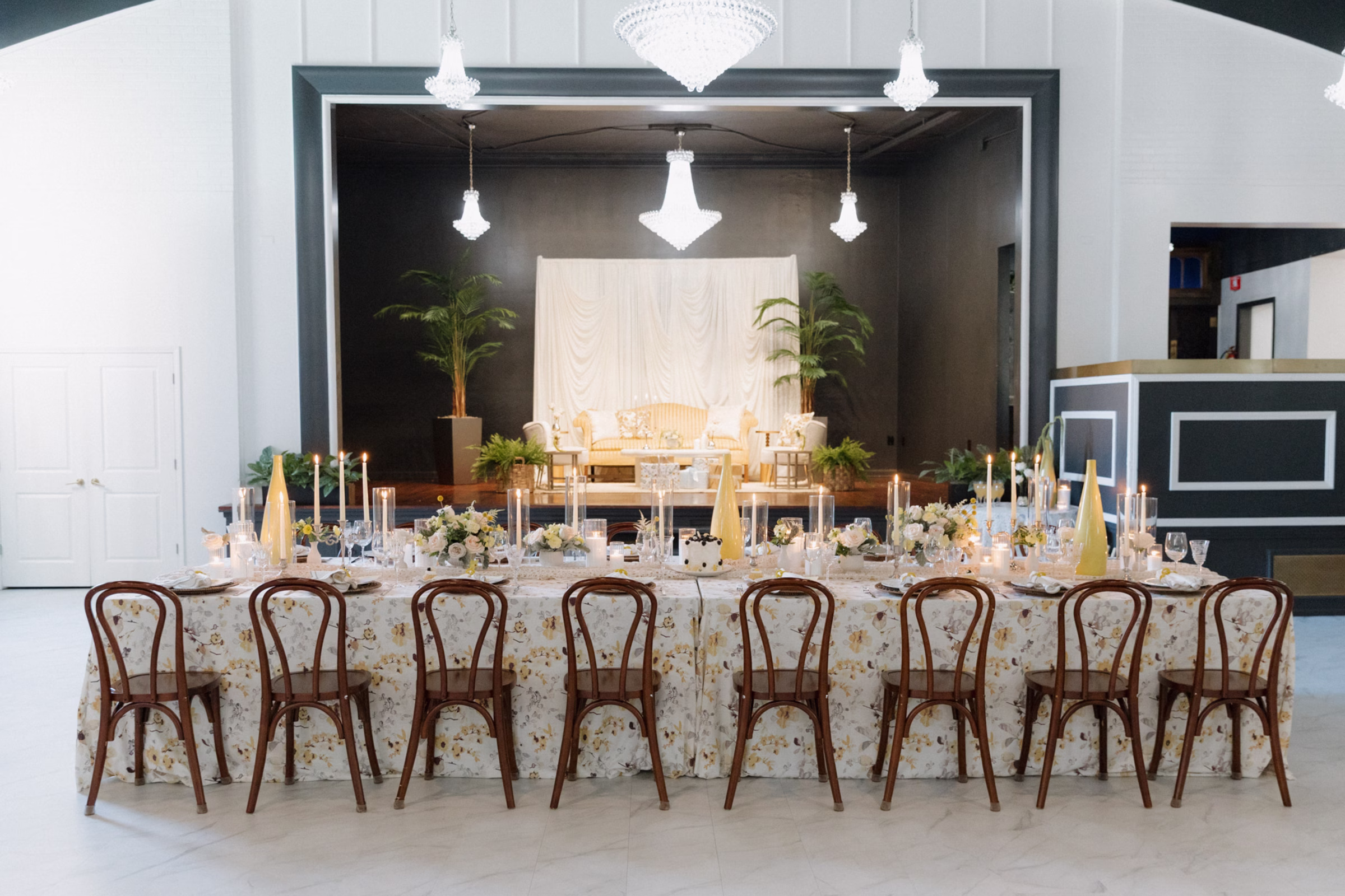 Citrus & Sunshine: Yellow Bridal Brunch Inspiration at The Fitzgerald in Milwaukee, Wisconsin