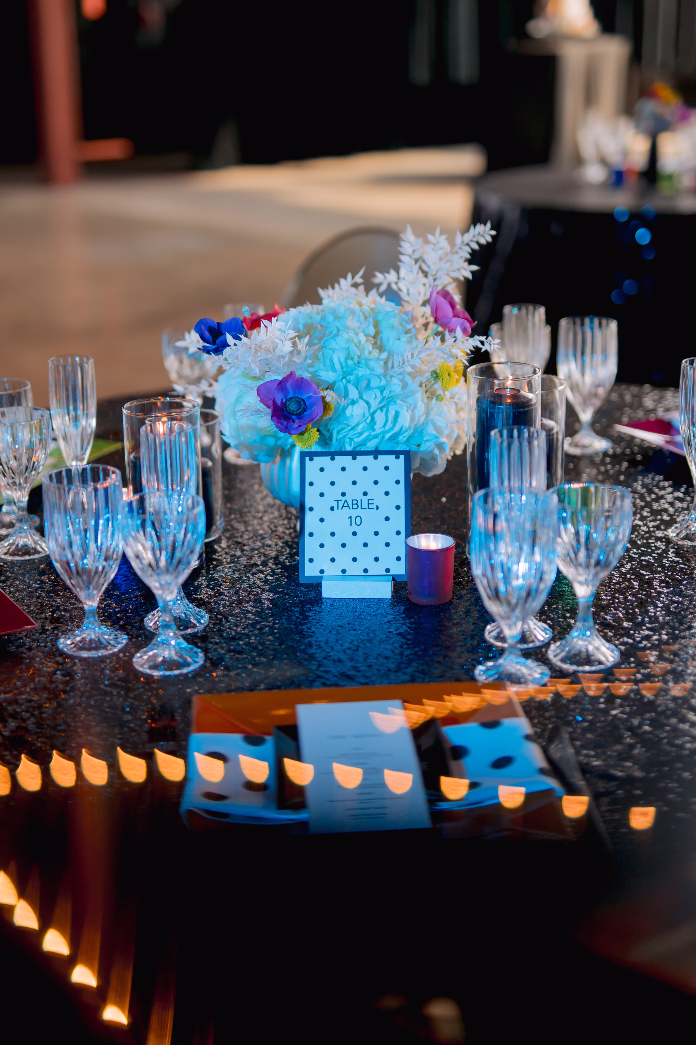 wedding tablescape inspiration at Jan Serr Studio in Milwaukee, Wisconsin